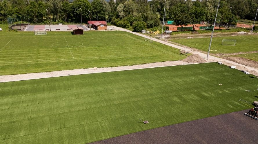 TSV Schwabmünchen Rasen anlegen Augsburg